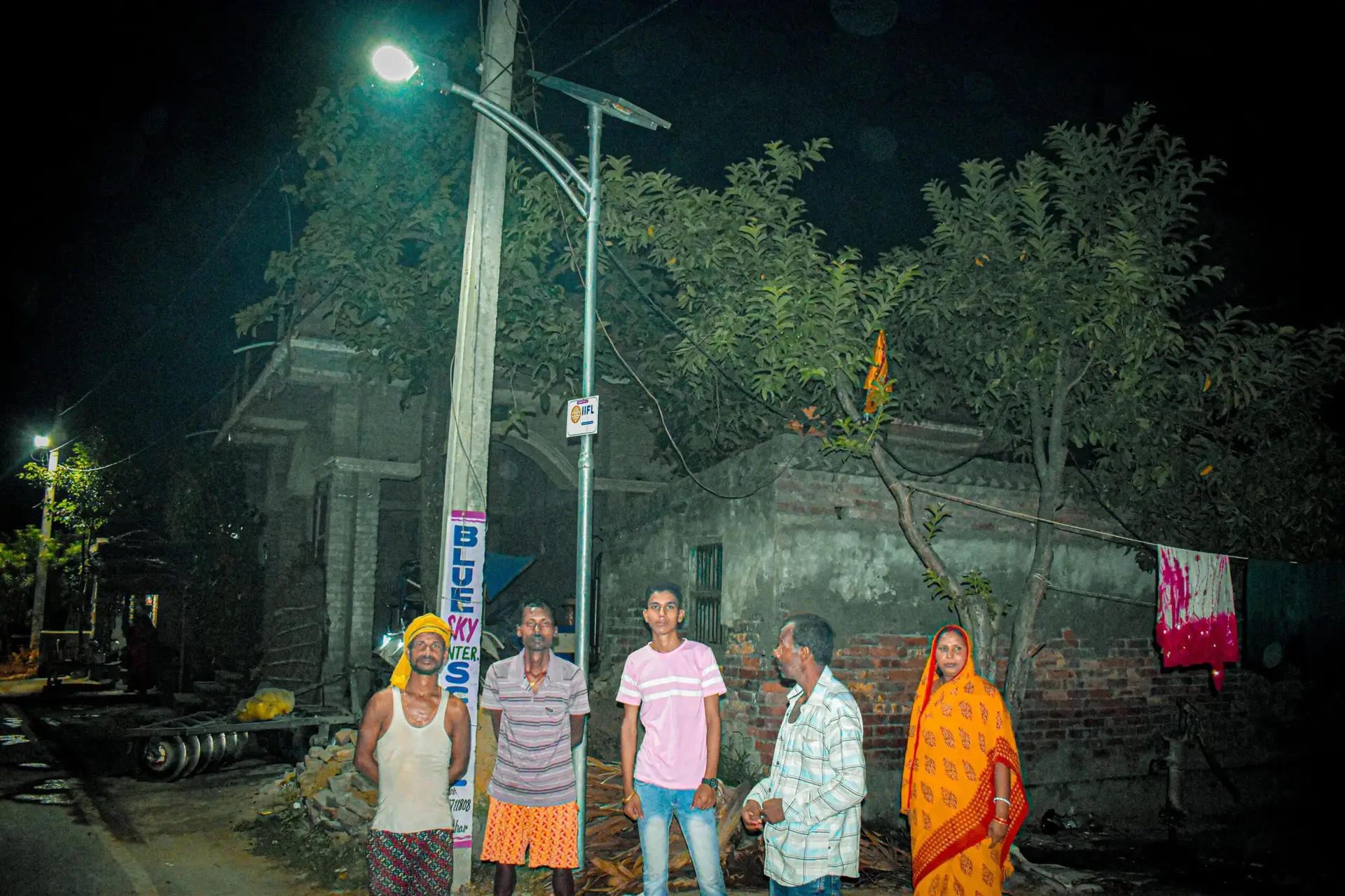 Solar Lights Installed